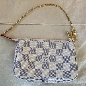 Mini Pochette Damien Azur